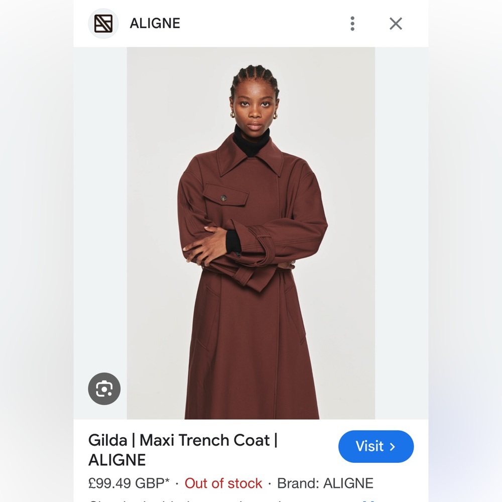 Aligne Gilda Trench Coat
